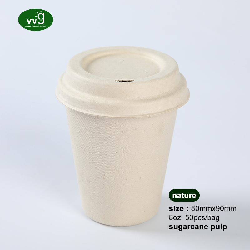 8oz natural con tapa