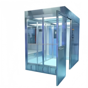 Iso5 Modular Purificación Equipo de sala limpia Gmp Modular Libre de polvo Flujo de aire laminar Pared suave Cabina de limpieza portátil Sala limpia - Product Image 2