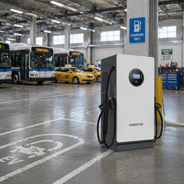 Commercial 120kW EV Charging Station for Public Charging Network Fleet Parking and Highway Service Area