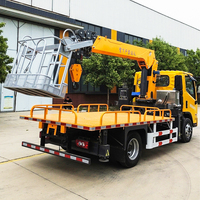 Grue mobile sur camion télécommandée de Chine avec bras télescopique droit de 6,3T