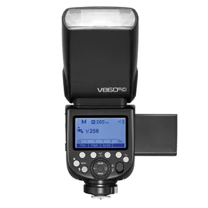 2019 Professional Camera Flash Light KM-680 Speedlite LED Flashing Light Auto Zoom For Canon Nikon DSLR Photographic Equipment