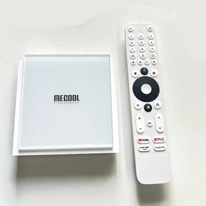 Nuevo TV Box KM2 Plus <span class=keywords><strong>Deluxe</strong></span> 4GB 32GB Amlogic S905X4 Wifi 6 Dual Real 4K Android 11 Control Remoto por Voz Certificado por Google Smart Box - Product Image 1