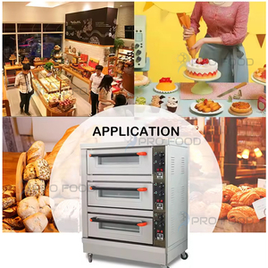 Horno a Precio Competitivo para Hornear Pan con Horno de Pizza a Gas Comercial, Equipo de Panadería - Product Image 4