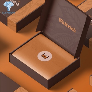 Cajas de Cartón Ecológicas al por Mayor para Galletas y Chocolates, Grandes y Cuadradas - Product Image 1