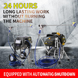 آلة رش كهربائية كبيرة بدون هواء بمحرك لا فرشي عالي الجهد لطلاء اللاتكس ومعجون البخاخ القوي 220 فولت - Product Image 4