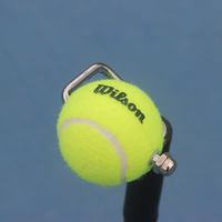 Entraîneur de pickleball et de tennis portable et léger, accessoires d'entraînement de balle rétractables