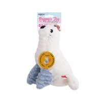 Juguete de Peluche para Perros con Diseño de Animales de Dibujos Animados, Tiburón, Pulpo, Cocodrilo, Búho, con Sonido, Interactivo, con Cuerda de Algodón
