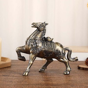 Cendrier en cuivre de style chinois classique, cendrier de luxe léger pour la décoration de la maison et du salon, artisanat de cendrier - Product Image 6