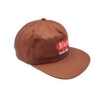 Hoge Kwaliteit Katoen Custom Borduurkoord 5 Panel Touw Ongestructureerde Snapback Hoeden Cap