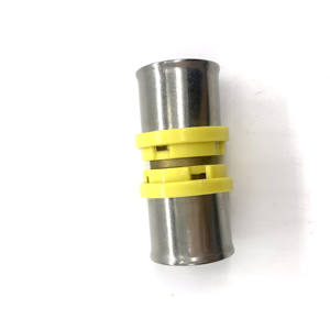 Raccord à sertir en laiton TUBOMART OEM, type T égal et union inégale <span class=keywords><strong>TH</strong></span> pour système de gaz/eau à tuyaux multicouches PAP avec ISO - Product Image 1