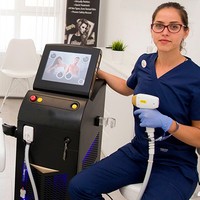 Appareil d'épilation au laser diode 808 nm Ice Platinum Diode Laser 2022 Allemagne, épilation au laser au titane Harmony Xl Pro