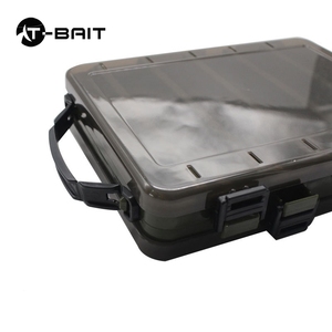 Çift taraflı O kutu Doge olta takımı kalamar cazibesi plastik torba için balıkçılık el ahşap karides kutusu - Product Image 4