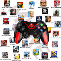 Manette de jeu sans fil pour PC, Joystick, Manette pour Android, PC, PS3, Console rétro, Tablette, Joypad
