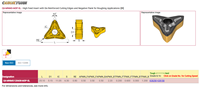 ISCAR Q6-MNMG120608-M3P-SL, Hochvorschub-Raubdrehmeißel, 6 Kanten Negativer Schrägewinkel, IC11.05 S6.30 RE0.8, für Stahl und Edelstahl