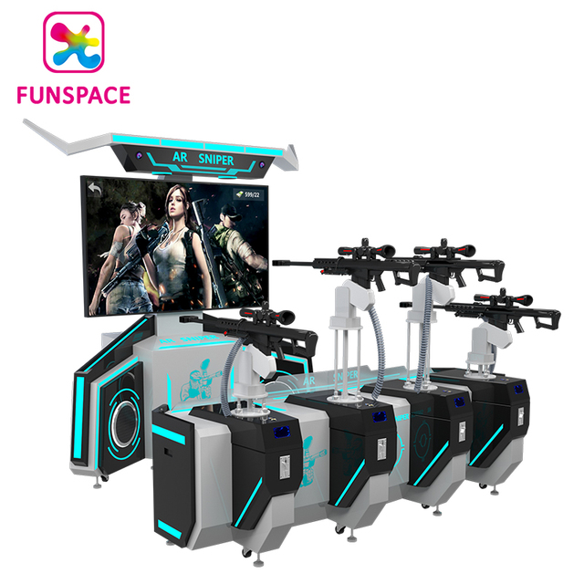 Arcade VR Room Adult Gun Shooting Game Simulator Fast Gunman AR VR Video Shooting Game Machine