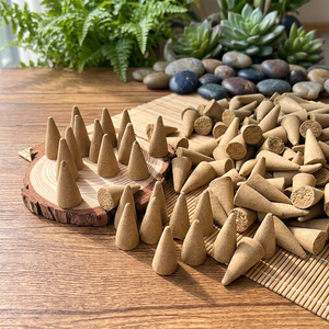 Liktwind Natural Handcrafted White Sage & Palo Santo Aromatic <b>Incense</b> <b>Cone</b>-Fresh Air Aromatherapy for Home Meditation Relaxation - Product Image 4