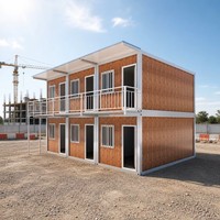 Alloggio per Personale a Due Piani con Bagno, Casa Container Economica a Costruzione Rapida