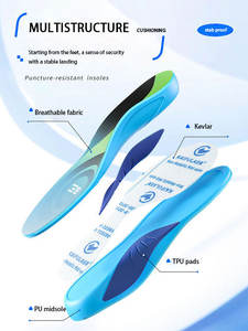 Solette <span class=keywords><strong>Anti</strong></span> foratura materiale giubbotto antiproiettile scarpe da lavoro esplorazione all'aperto <span class=keywords><strong>anti</strong></span> ferro chiodi inserti resistenti alla puntura - Product Image 6