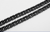 Chaîne de transmission de moto de haute qualité 76L ensemble de chaînes de moto 420 428 520 530 chaîne de moto