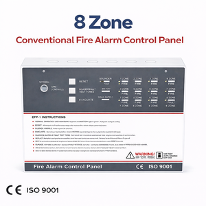 Panel <span class=keywords><strong>de</strong></span> Control <span class=keywords><strong>de</strong></span> Alarma <span class=keywords><strong>Contra</strong></span> <span class=keywords><strong>Incendios</strong></span> Convencional <span class=keywords><strong>de</strong></span> 24 Zonas, Sistema <span class=keywords><strong>de</strong></span> Alarma <span class=keywords><strong>Contra</strong></span> <span class=keywords><strong>Incendios</strong></span> Cableado, Panel FACP Convencional para Protección <span class=keywords><strong>Contra</strong></span> <span class=keywords><strong>Incendios</strong></span> y Seguridad en el Hogar - Product Image 1