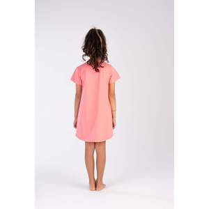 Girls' Oval Tunic Dress Short-Sleeve with Collar Size <b>Range</b> 3-4/9-10 - Product Image 1
