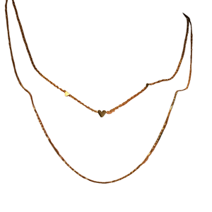 Boucles d'oreilles pendantes minimalistes <span class=keywords><strong>Twin</strong></span> Love, rétro, plaquées or 18 carats, acier titane, tendance, chaîne à maillons en acier inoxydable, cadeaux de mariage - Product Image 2