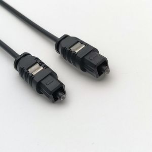 Macho a macho <span class=keywords><strong>TOSLINK</strong></span> <span class=keywords><strong>Cable</strong></span> de audio de fibra óptica Enchufe de plástico con chaqueta de PVC - Product Image 4