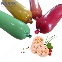 Film laminé en nylon polyamide de qualité alimentaire pour saucisses, durable, souple, barrière, surface unie/brillante, différentes couleurs disponibles