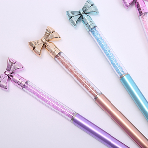 Penna a Sfera Girevole a Forma di Fiocco Creativa, con Cristalli e Strass, Personalizzabile con Logo, Regalo per Ragazze, Articoli per Ufficio - Product Image 4