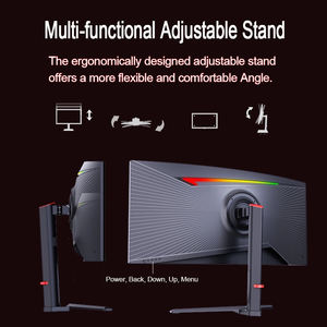 <span class=keywords><strong>Pas</strong></span> <span class=keywords><strong>cher</strong></span> 34 pouces incurvé <span class=keywords><strong>4k</strong></span> <span class=keywords><strong>144hz</strong></span> 165hz moniteur de jeu <span class=keywords><strong>Pc</strong></span> écran d'ordinateur incurvé - Product Image 6