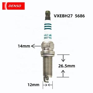 Bujía de iridio DENSO Tough VXEBH27 OE SU00300416 para motor de gasolina Toyota GT86 2.0L FA20 - Product Image 2