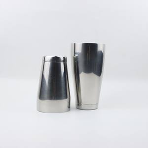 Ensemble de shaker à cocktails professionnel de qualité supérieure, en acier inoxydable 304, poli, écologique, réutilisable, pour barman - Product Image 2