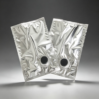 Sac d'emballage en papier personnalisé 1L 2L 3L 1,5L avec poignée pour café à emporter, boîte à café 96oz, sac BIB pour vin, distributeur Bag-in-Box
