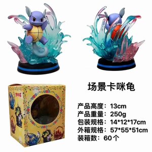 Figurine d'action décoration scène écureuil Gk Bulbasaur foudre d'attaque en gros - Product Image 2