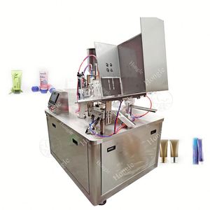 Machine de remplissage et de scellage de tubes en aluminium souple à lotion Machine de remplissage et de scellage de tubes en plastique à lèvres cosmétiques à ultrasons - Product Image 5