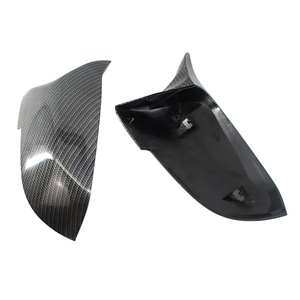 Carcasa de espejo retrovisor de fibra de carbono para Bmw Serie 5 F10 F18 14-17, juego completo de material ABS - Product Image 3