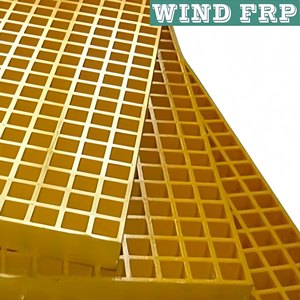 Grille de drainage en fibre de verre FRP noire pour plateforme et sol, moulée avec surface lisse/grossière - Product Image 2