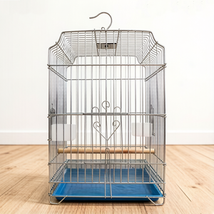 Large Simple Parrot <b>Cage</b> with Anti-Escape Lock Safe and Portable Outdoor Breeding House - Product Image 1