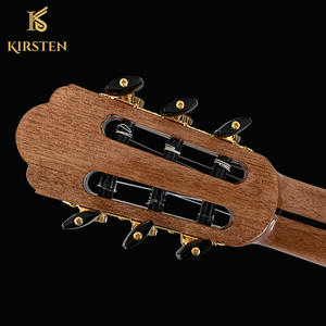 <span class=keywords><strong>Guitarra</strong></span> Clásica Acústica <span class=keywords><strong>para</strong></span> <span class=keywords><strong>Zurdos</strong></span> de Alta Calidad con Mástil de Okoume y Cuerpo de Tilo con Acabado Brillante <span class=keywords><strong>para</strong></span> Adultos - Directo de Fábrica - Product Image 4