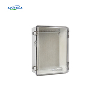 KY-FG/T ABS 200*300*170mm taille personnalisable boîte en plastique étanche avec monté à l'extérieur IP66 type de charnière type boucle transparent