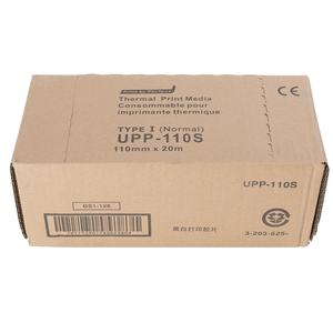 Papel para Caja Registradora Upp110s Tipo V UPP-110HG 100% Pulpa de Madera, Alta Suavidad, Blanco, 110mm*20m, Hecho en China, Tipo 110HD - Product Image 3