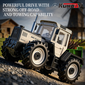 Nuevo Tractor Agrícola a Control Remoto de 10 Canales, Escala 1/24, 2.4GHz, SJY-6615H, con Licencia Oficial de Benz, Listo para Usar, Camión de Granja, Regalo para Niños - Product Image 5