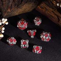 Nouvel ensemble de dés DND 7 pièces en métal, faits à la main, polyédriques, pour jeux de rôle adultes, jeux de société, collection Dragon RPG