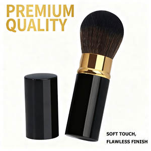 Brocha de Maquillaje Profesional de Marca Privada, Cerdas Suaves, Contorneado Facial, Belleza Diaria, Aplicación Suave de Polvo, Brocha para Polvos - Product Image 6