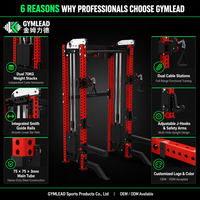 Rack para Sentadillas, Entrenador Funcional de Acero Inoxidable, Equipo de Gimnasio Comercial Multifuncional