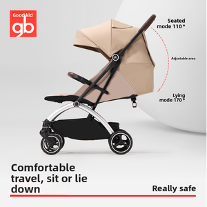 <span class=keywords><strong>Cochecito</strong></span> Plegable Ligero de Aleación de Aluminio <span class=keywords><strong>GB</strong></span> Good Baby Safety con Capacidad de Carga de 15 kg para Niños de 0 a 3 Años D4018 - Product Image 3