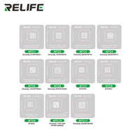 Jeu de pochoirs en acier étain pour la plantation de puces de la série Android RL-044 RELIFE pour les outils de réparation de téléphones portables