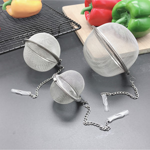 กระชอนกรองชา/เครื่องเทศ สแตนเลส 304 ขนาด 5 ซม. 7 ซม. 9 ซม. สำหรับกาน้ำชา หม้อซุป หม้อไฟ - Product Image 3