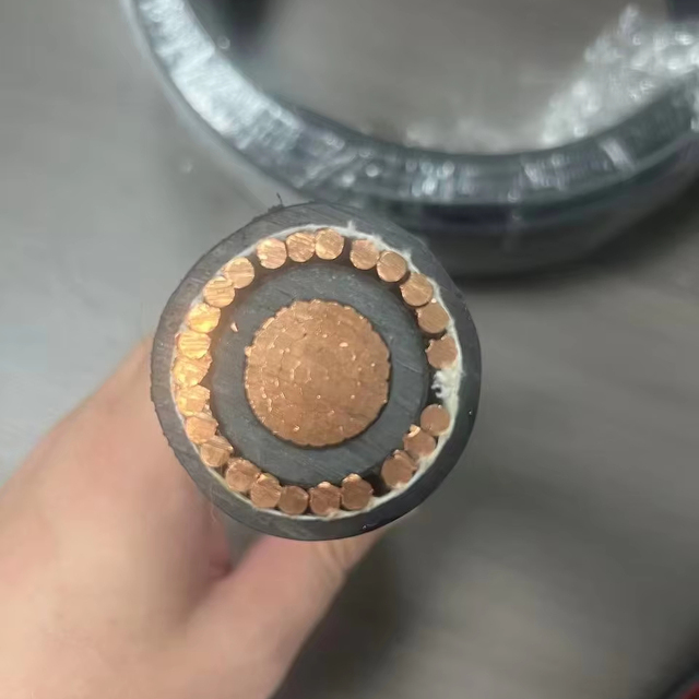 High Quality 35KV XLPE Insulated Copper Wire Armoured Copper Tape Shield PVC Sheath Medium Voltage Power Station Power Cable
