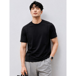T-shirt Crop Top da Uomo TT di Alta Qualità, Traspirante e ad Asciugatura Rapida, Oversize per Sport e Palestra - Product Image 4